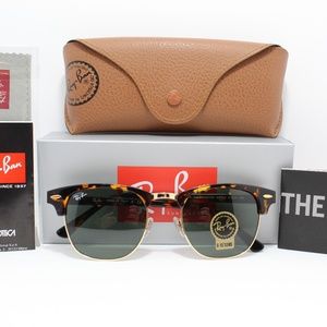 🎁LAST ONE🎁 RAYBAN 3016 W0366 TORTOISE CLUBMASTER